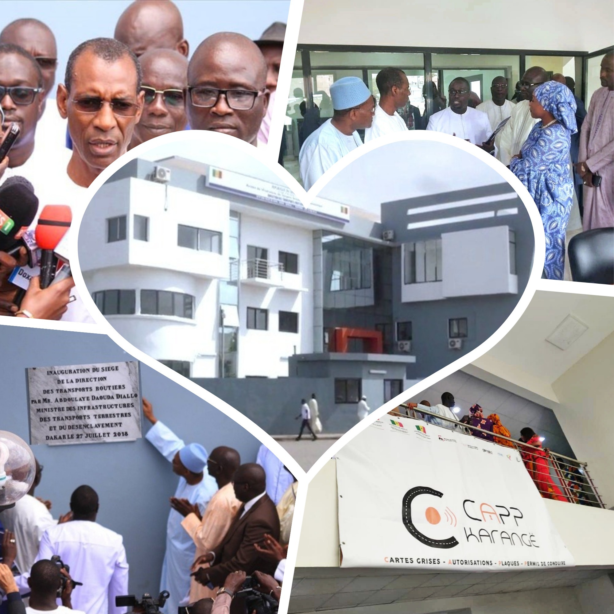 inauguration nouveau siège DTR à Dakar